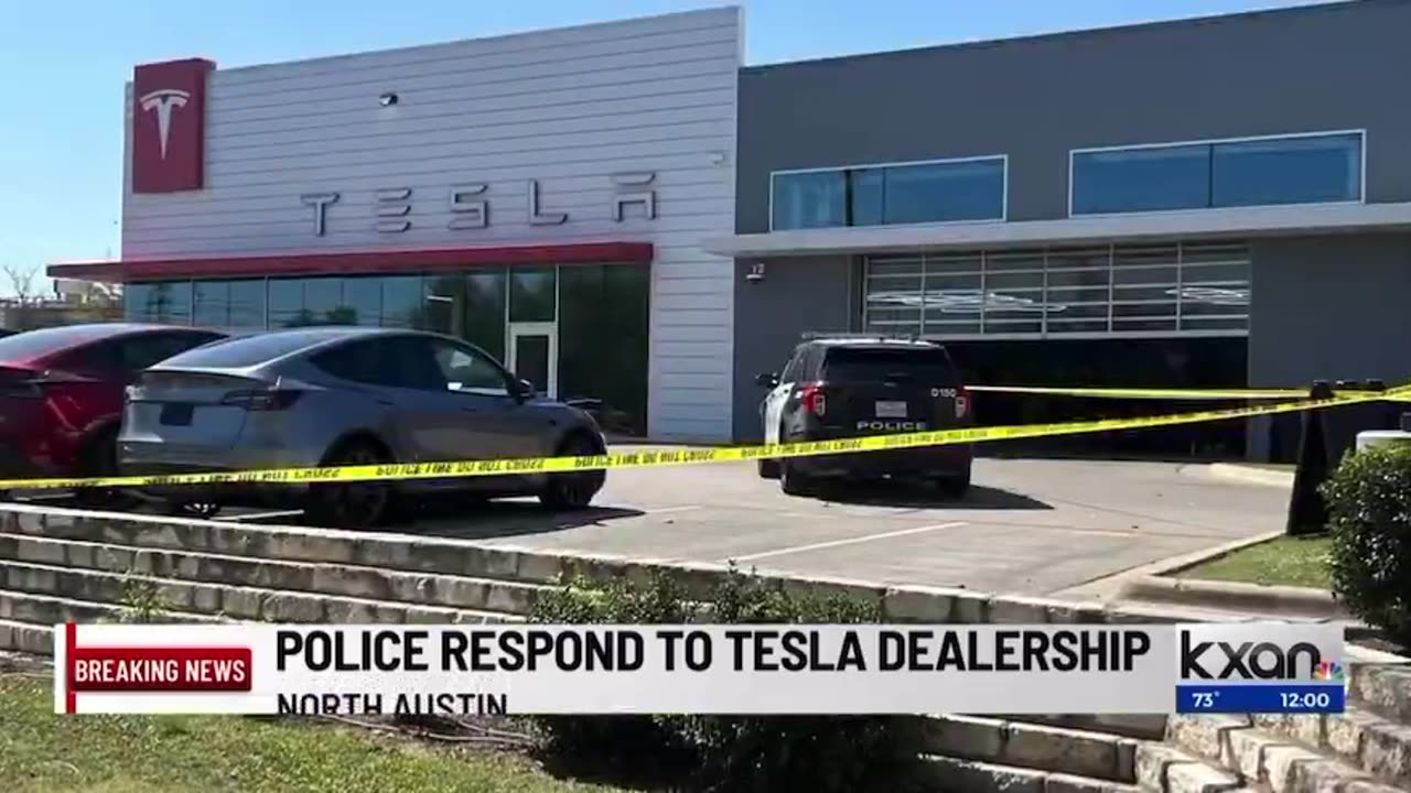 Incendiary devices found at Tesla dealership in Austin, Texas
