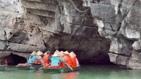 Vang Cave in Ninh Binh, Vietnam