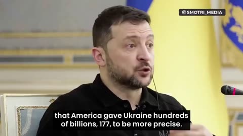 Zelensky:- “I don’t know where the money is - America...