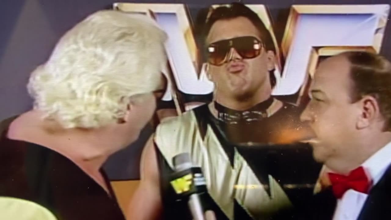Brutus beefcake in his blue jeans interview before match