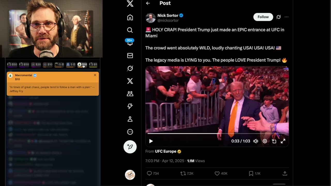 TheSaltyCracker 4/13/25: Trump is The People's Champ ReeEEeE Stream 04-13-25.......