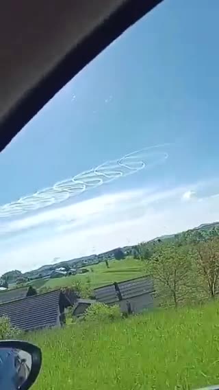 Croatie. probablement des pulvérisations des cultures lolllllll