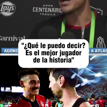 Matias Coccaro spoke about the moment when Messi celebrated the goal in his face