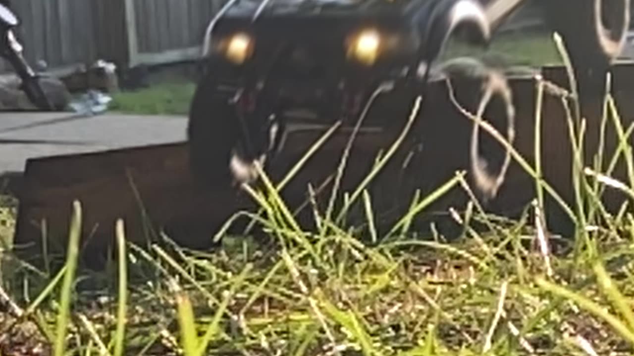RC Toyota LandCruiser Getting Air