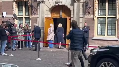 Inloop Ministerraad bij Algemene Zaken in Den Haag vrijdag 2 juni 2023
