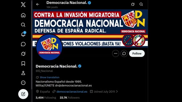 My party will change the Constitution so that only the children of ethnic Spanish can be citizens