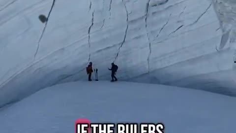 Ice wall