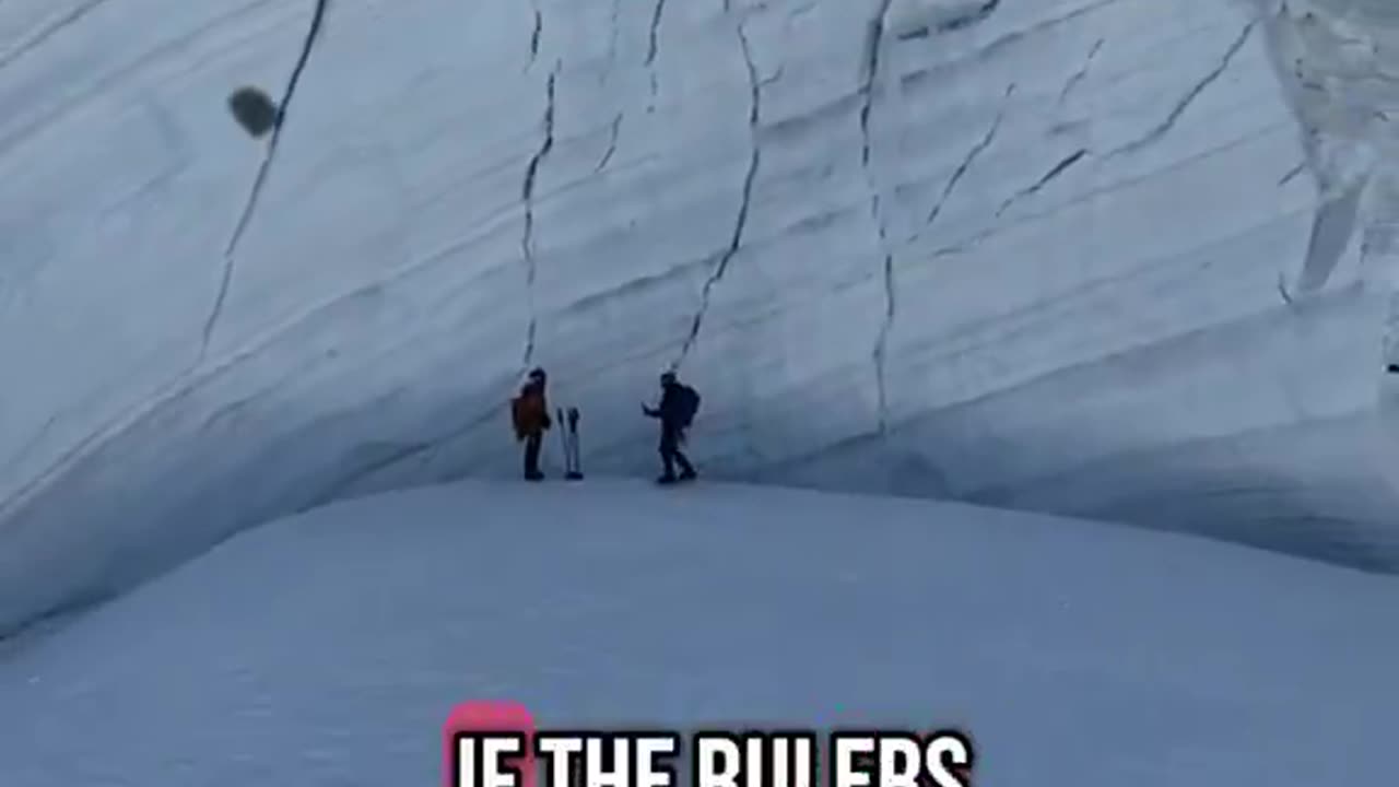 Ice wall