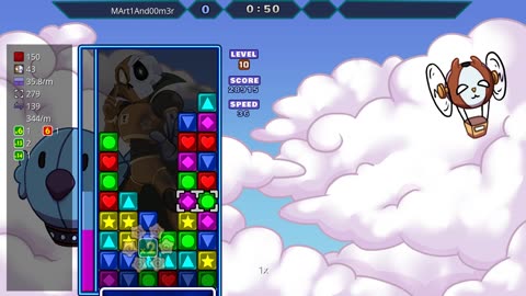 Panel Attack Time Attack Level 10 Score 42,521