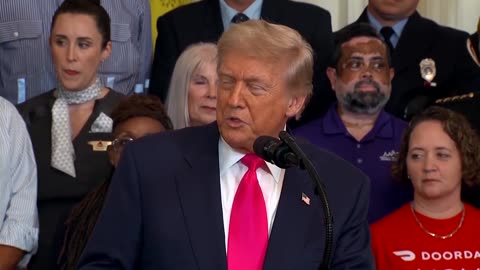 Trump says a deal related to trade was signed with China