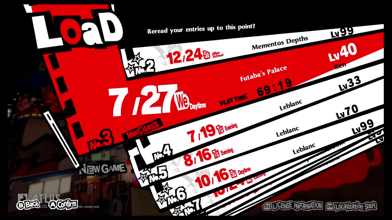 Persona 5 Royal All Endings Challenge (NG Mode)