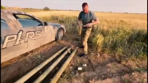 🚀🔥 Ukraine War | DIY Rocket Attack Targets Russian Forces in a Sedan | RCF