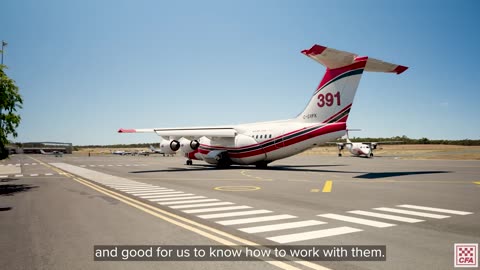 Large Airtanker Reloader Training of the Country Fire Authority, Victoria, Australia
