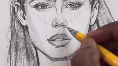 🤯💡 Learn The Secret To Drawing A Nose Symmetrically! | FeedMyCuriosity