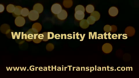 Great Hair Transplants Presents: Dr. Brett Bolton’s Expertise