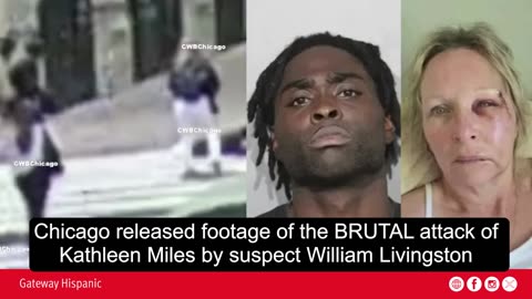 Chicago released footage of the BRUTAL attack of Kathleen Miles by suspect William Livingston