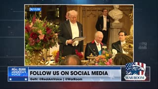 President Trump attends banquet dinner with King Charles during second state visit to U.K.