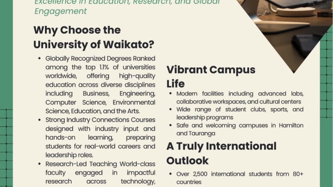 Your Path to Excellence: University of Waikato with Divine Associates