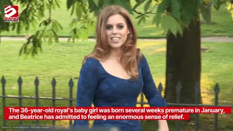 Princess Beatrice 'cried tears of relief' after giving birth