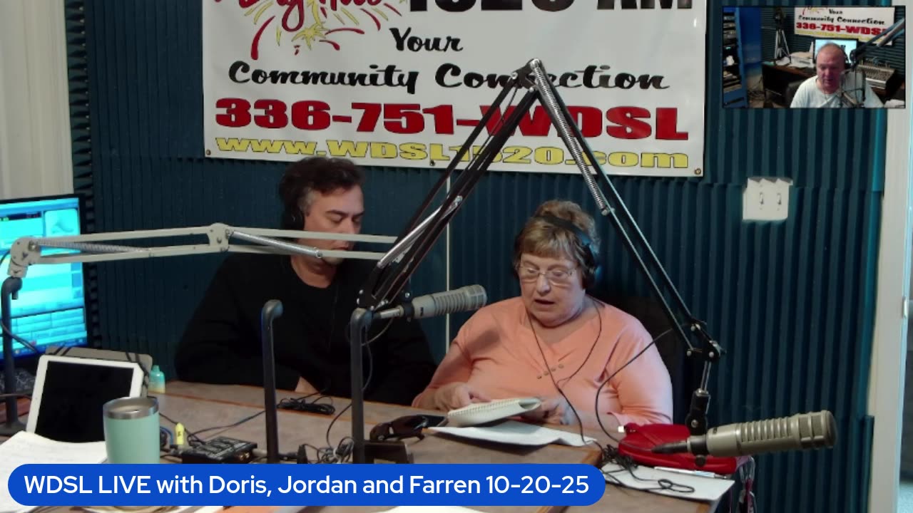 WDSL Live with Doris Jordan and Farren