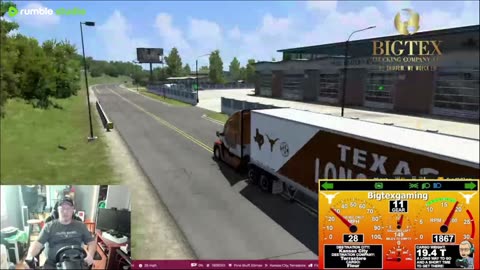 Long day of trucking