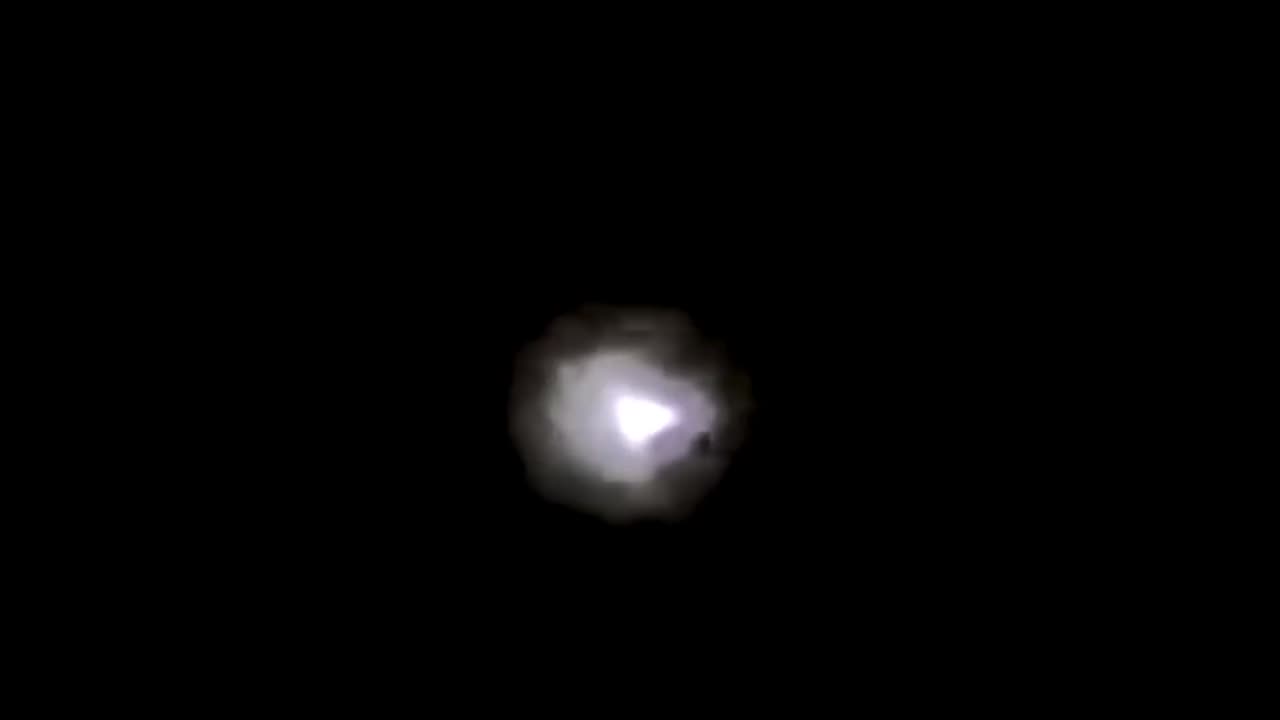 LARGE Plane Pursued by Black UNKNOWN Object! Got SCARY Close!