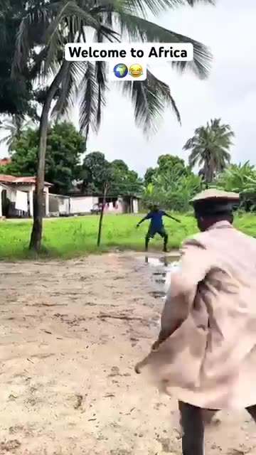 Welcome to Africa🌍😂👌