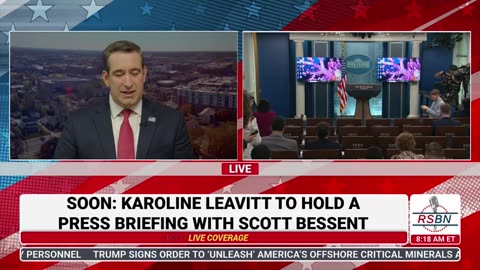 FULL SPEECH- Karoline Leavitt Holds a Press Briefing with Treasury Secretary Scott Bessent - 4-29-25