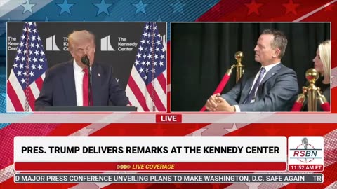 Part Of DJT speech at Kennedy Center 08-13-2025