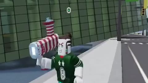 The skyscraper was thrown into the river #gaming #roblox #destroy #thrown #skyscraper