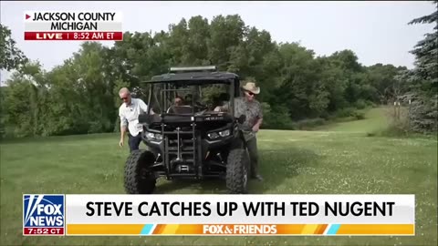 Ted Nugent and Steve Doocy discuss hunting and recovery.