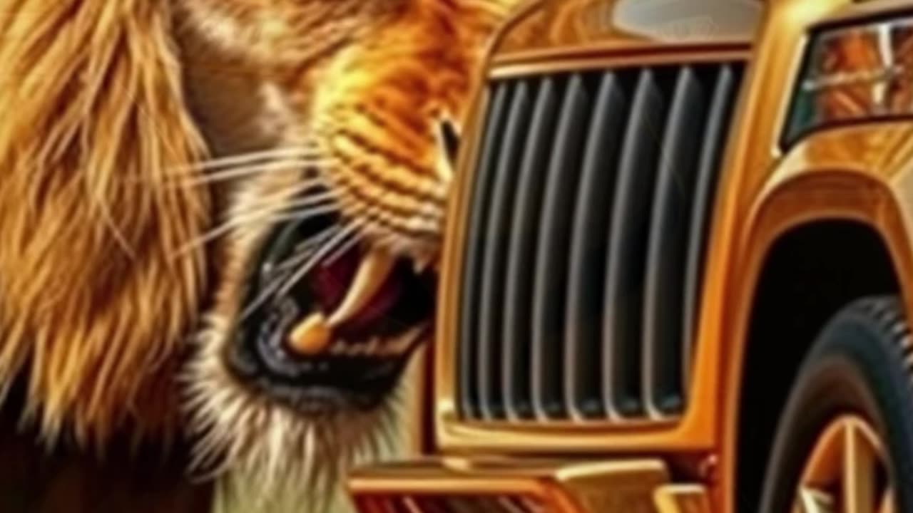 "From Jungle to Highway: The Wildest Animal-Car Hybrids"