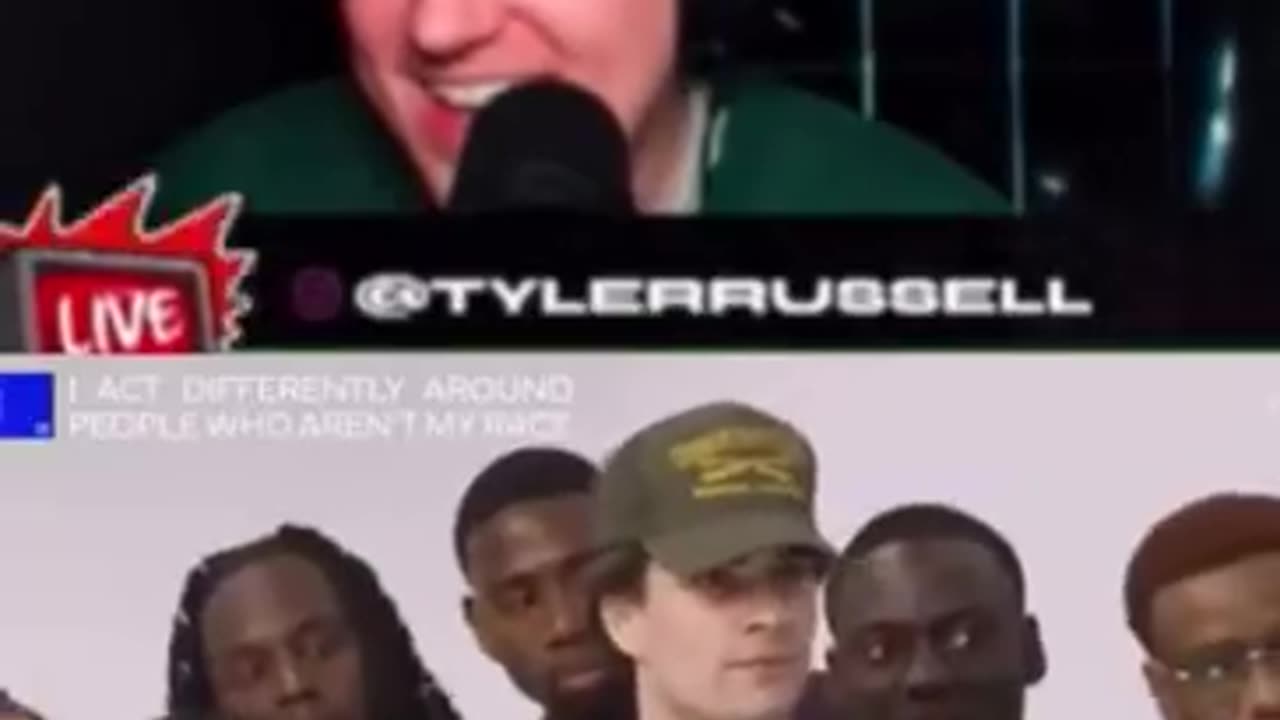 When you bring together 50 'White' and 50 'black' people to talk about race..😁