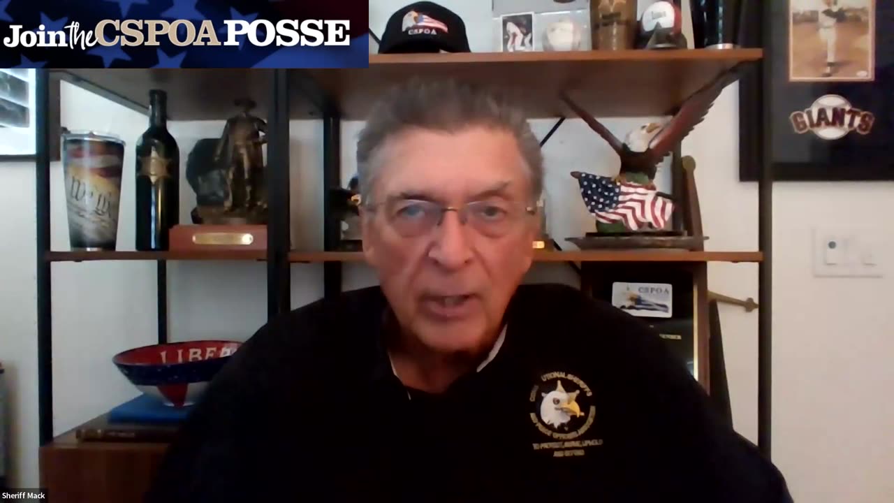 Sheriff Mack - Huge Dichotomy Between Iowa and WA