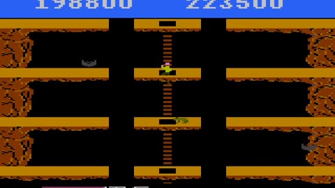 Atari 800 Longplay 02 Pitfall II The Lost Caverns - Adventurers Edition