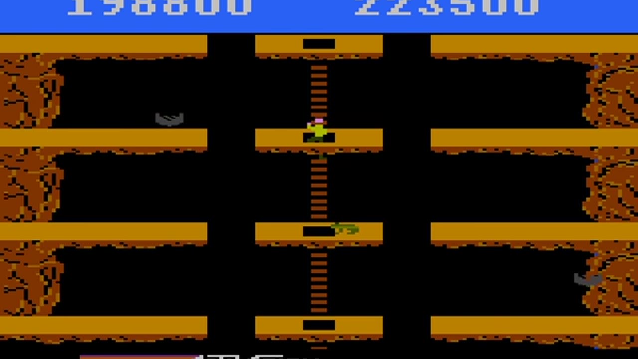 Atari 800 Longplay 02 Pitfall II The Lost Caverns - Adventurers Edition