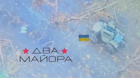 🛸💥 Ukraine Russia War | Russian FPV Drone Destroys Ukrainian Armed Ground Drone Near Sumy | RCF