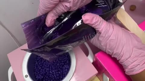 🔥 Underarm Waxing with Sexy Smooth Hypnotic Purple Seduction | @waxing_with_mie in Action! 🔥