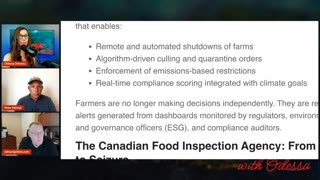 Canada's Plan To Take Out Farmers With ESG, Traceability & Mass C.U.L.L.I.N.G. It's Already Starting