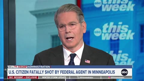 Bessent Slams Tim Walz for Inciting Violence to Cover Up the Fraud in MN