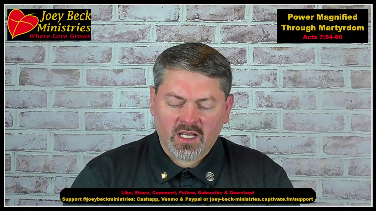 Power Magnified Through Martyrdom