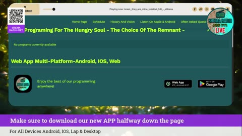 Shema Internet Radio Live Daily Stream
