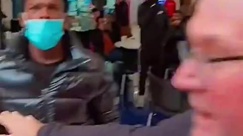 Charlie Veitch is getting full-on attack from a bunch of "ethnic" Thugs after...