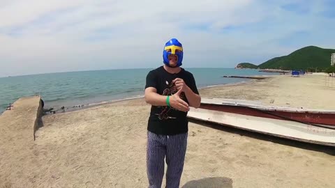 Cretinos en Agua Samaria, Santa Marta- Colombia