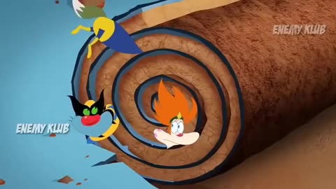 हिंदी OGGY and the Cockroaches in hindi new episode hd cartoons for kids oggy hindi