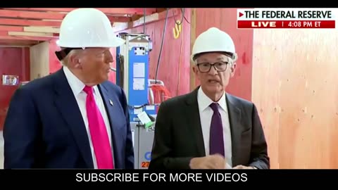 Trump and Jerome Powell Awkward Exchange Over Cost of Fed Renovations