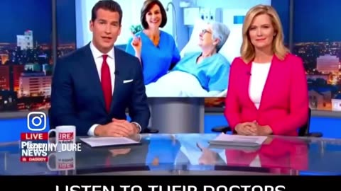 You take health advice from the News