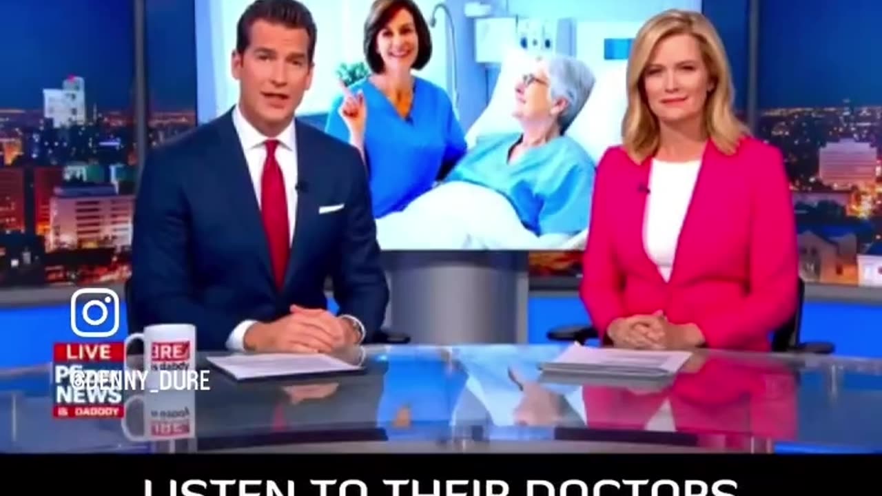 You take health advice from the News