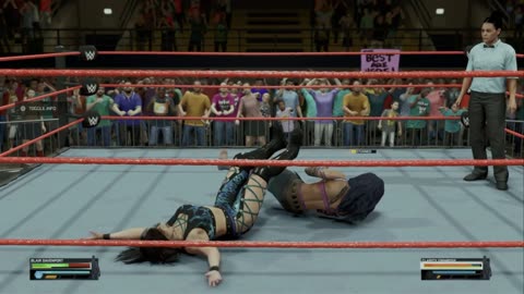 WWE My GM 2 Blair Davenport VS Clarity Grimrose