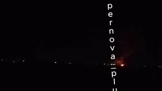💥😮 The moment of the strike on the Russian Railways substation in Volgograd region!